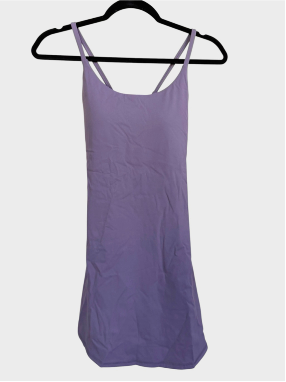 Size S Halara Plush Backless Active Dress Tulip Purple